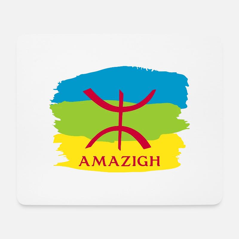 Amazigh Style - Mouse Pad (horizontal) - white