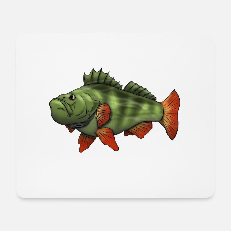 perch - Mouse Pad (horizontal) - white