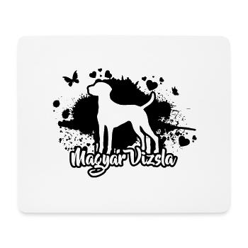 MAGYAR VIZSLA Hunde Hund Jagdhunde Wilsigns - Mousepad (Querformat) - Weiß - Vorne