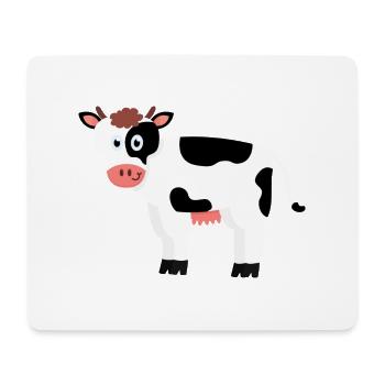 Cow - Mouse Pad (horizontal) - white - Front