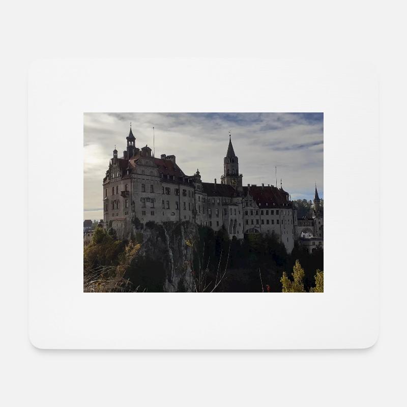 Schloss Sigmaringen - Mousepad (Querformat) - Weiß