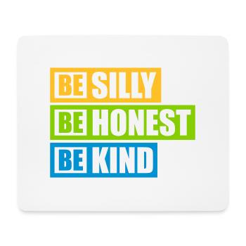 Silly Honest Child - Mouse Pad (horizontal) - white - Front