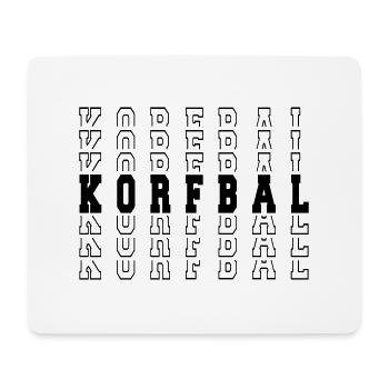 korfball SPIEGEL - Mousepad (Querformat) - Weiß - Vorne