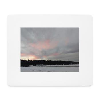winter - Mousepad (Querformat) - Weiß - Vorne