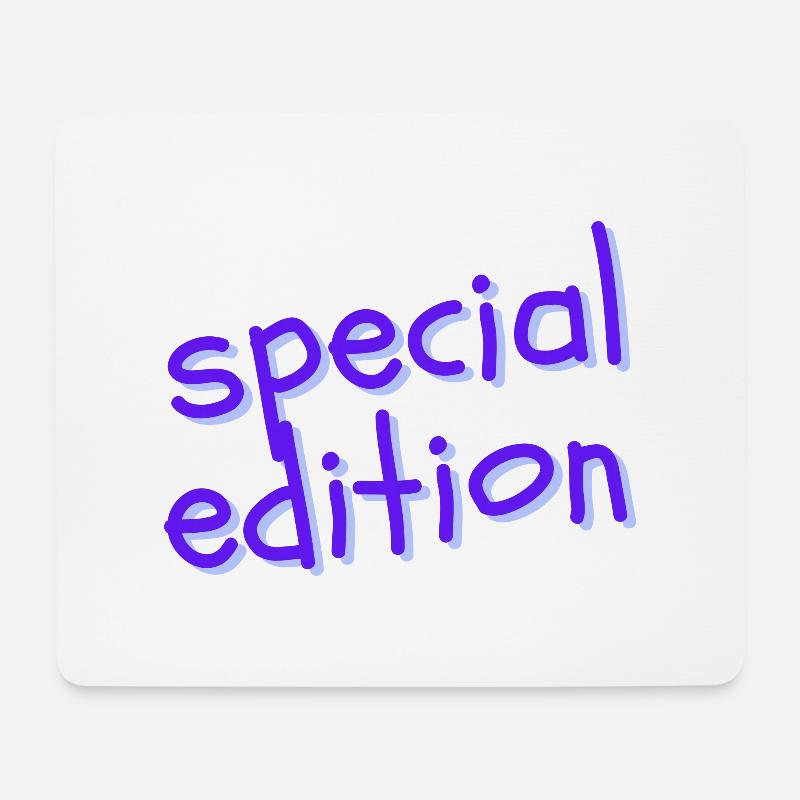 special edition 01 - Mousepad (Querformat) - Weiß