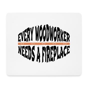 funny carpenter quotes carpenter work tshirts - Mouse Pad (horizontal) - white - Front