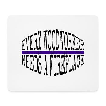 best mason carpenter jokes tshirts plumber logging - Mousepad (Querformat) - Weiß - Vorne