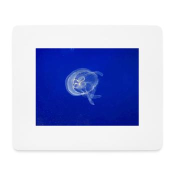 Qualle - Mousepad (Querformat) - Weiß - Vorne