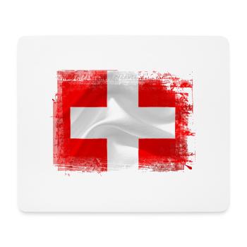Schweiz Schweizer Alpen Europa Berge Schweiz - Mousepad (Querformat) - Weiß - Vorne