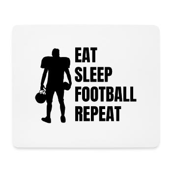 Football américain Fan Football Entraîneur de football - Tapis de souris (format paysage) - blanc - Devant