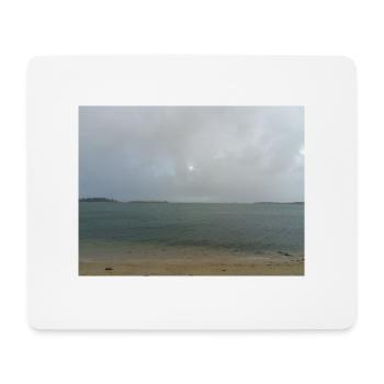 Sea View Horizon - Mouse Pad (horizontal) - white - Front