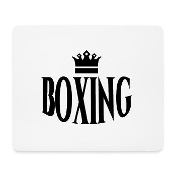 Boxing - Mousepad (Querformat) - Weiß - Vorne