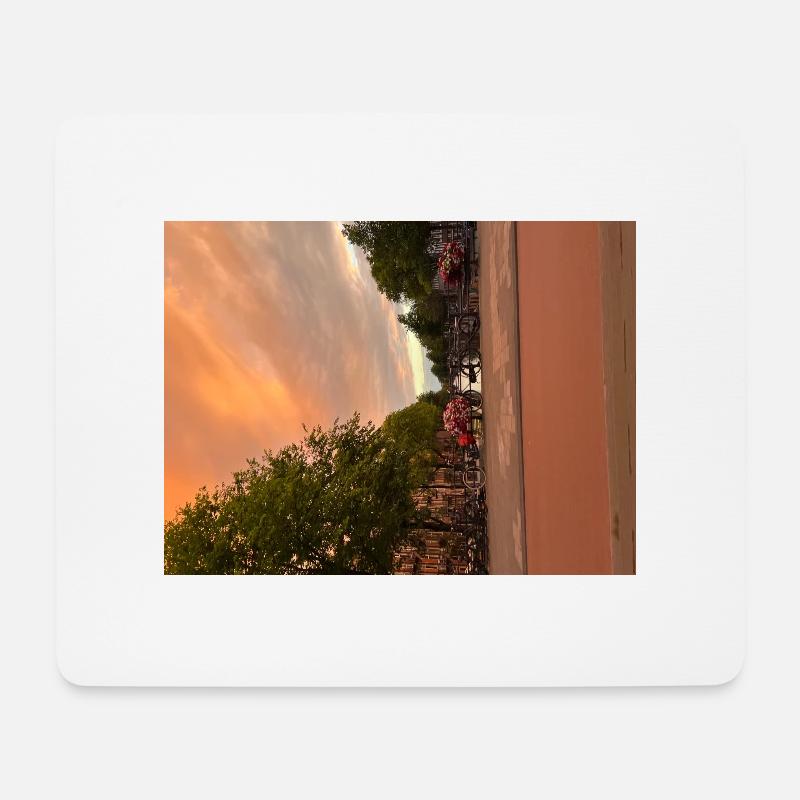 Amsterdam - Mousepad (Querformat) - Weiß