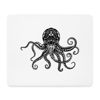 Schrecken der Tiefe - Mousepad (Querformat) - Weiß - Vorne