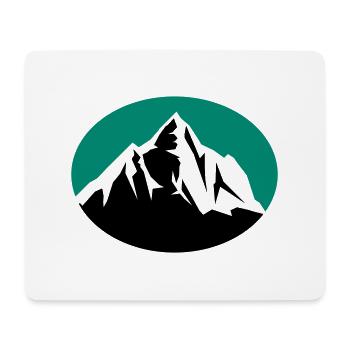 Mountain - Mouse Pad (horizontal) - white - Front