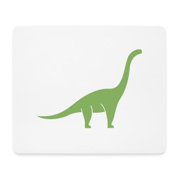Brachiosaurus - Mouse Pad (horizontal) - white - Front