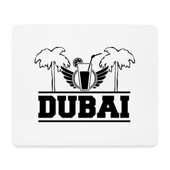 dubai - Mousepad (Querformat) - Weiß - Vorne