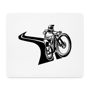 VTT VTT - Tapis de souris (format paysage) - blanc - Devant
