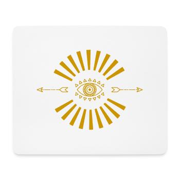 The Radiant Eye - Mouse Pad (horizontal) - white - Front