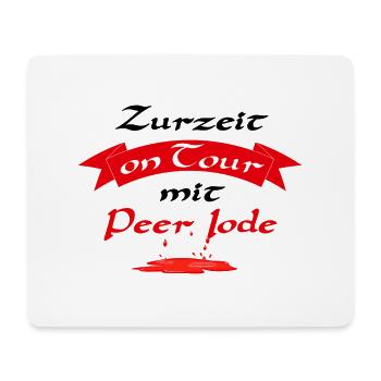 Periode - Peer Iode - Mousepad (Querformat) - Weiß - Vorne