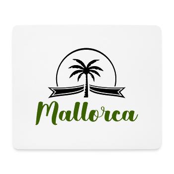 mallorca - Mousepad (Querformat) - Weiß - Vorne