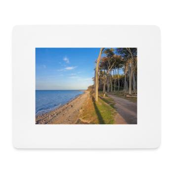 Baltic resort (Ostseebad) Nienhagen Rostock - Mouse Pad (horizontal) - white - Front