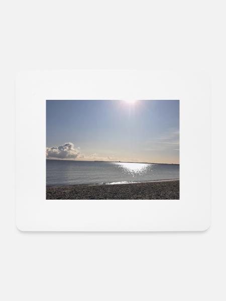 Ostseeliebe - Mousepad (Querformat) - Weiß