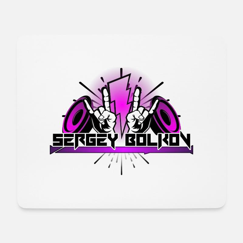 Logo von Sergey Bolkov - Mousepad (Querformat) - Weiß