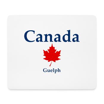 Guelph - Ontario - Canada - Kanada - Tapis de souris (format paysage) - blanc - Devant