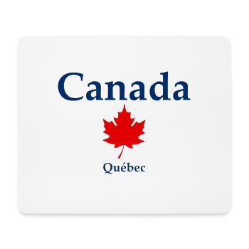 Québec - Quebec - Canada - Kanada - Mouse Pad (horizontal) - white - Front