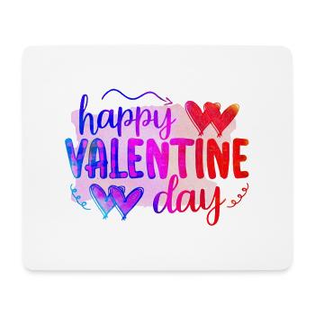Love me Valentine Happy Valentines Valentines - Mouse Pad (horizontal) - white - Front