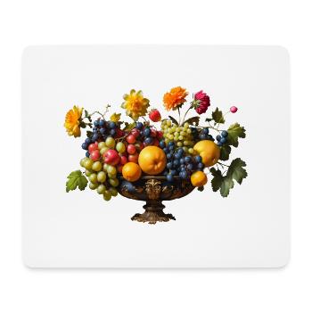 Fruit bowl - Mouse Pad (horizontal) - white - Front