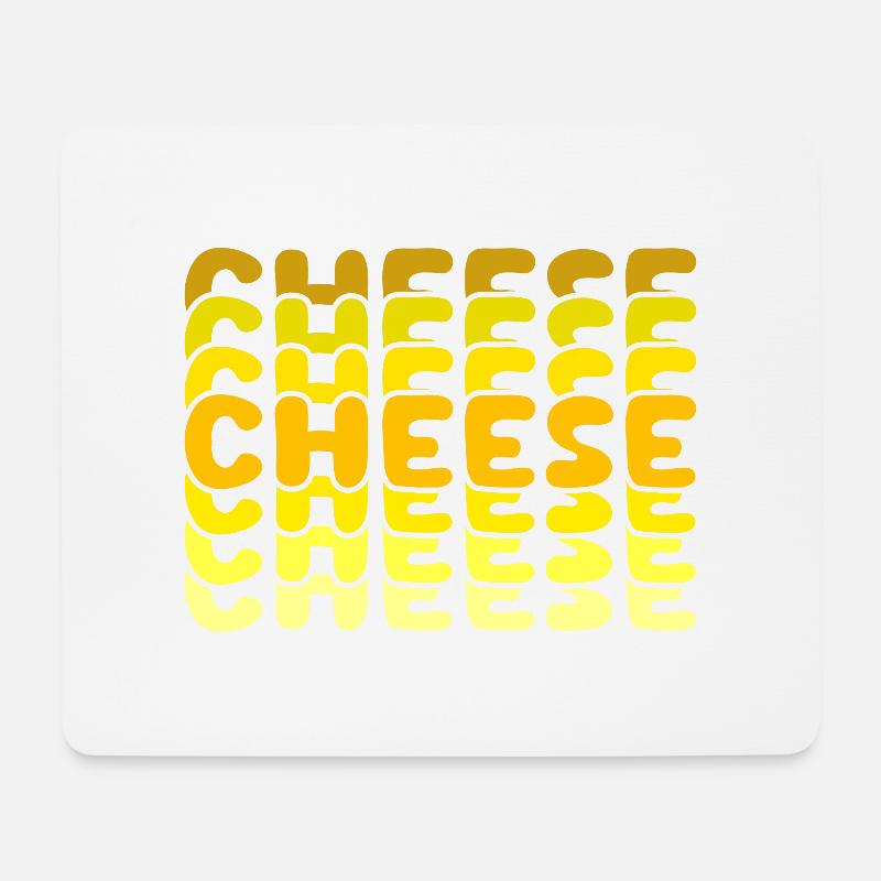 Käse Käse Käse! Alle Farben - Mousepad (Querformat) - Weiß