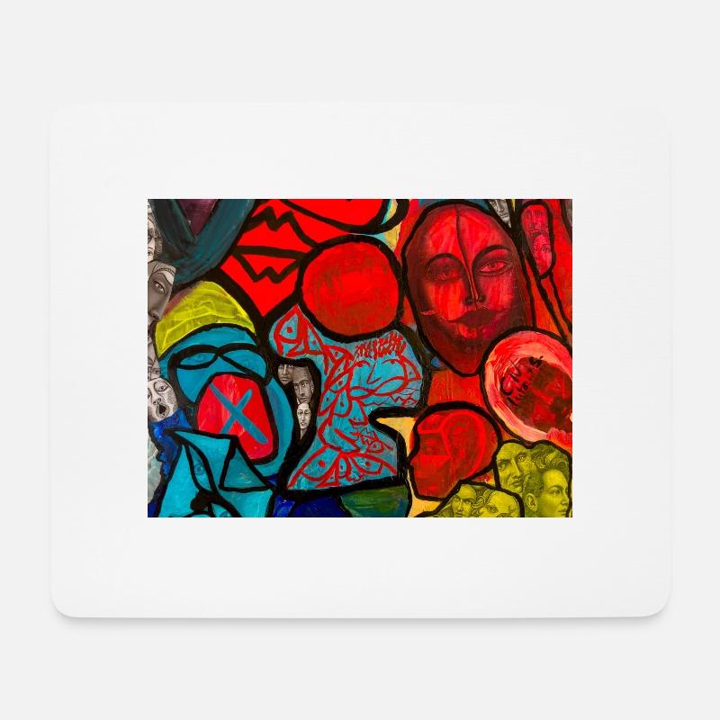 Artful design - Mouse Pad (horizontal) - white