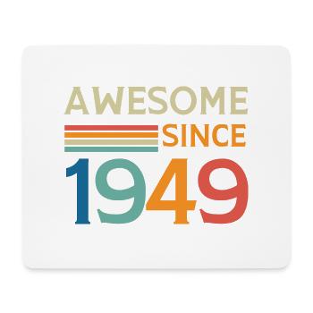 Awesome since 1949 - Mouse Pad (horizontal) - white - Front