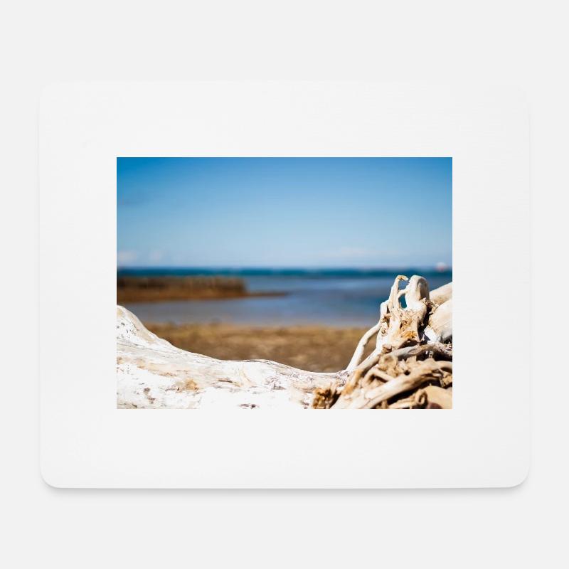 Beachlife - Mousepad (Querformat) - Weiß