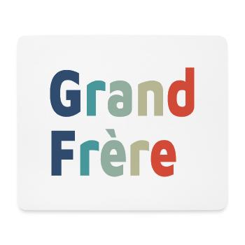 Geburt, großer Bruder, großer Sohn - Mousepad (Querformat) - Weiß - Vorne