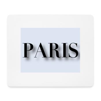 Paris - Mousepad (Querformat) - Weiß - Vorne