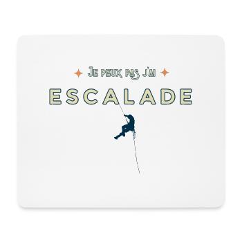 I Can't I Climbed - Humor Geschenkidee - Mousepad (Querformat) - Weiß - Vorne