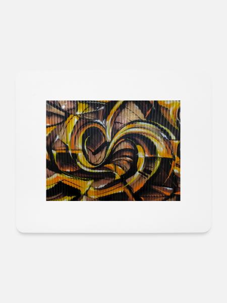 Graffiti Lisboa 1 - Mousepad (Querformat) - Weiß