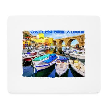 Vallon des Auffes Marseille - Tapis de souris (format paysage) - blanc - Devant