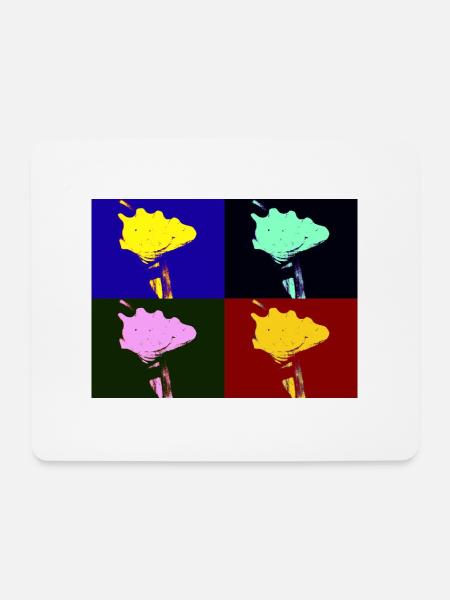 Shell Imagination - Mousepad (Querformat) - Weiß