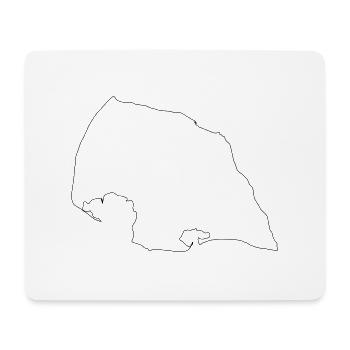 Fehmarn - Mousepad (Querformat) - Weiß - Vorne