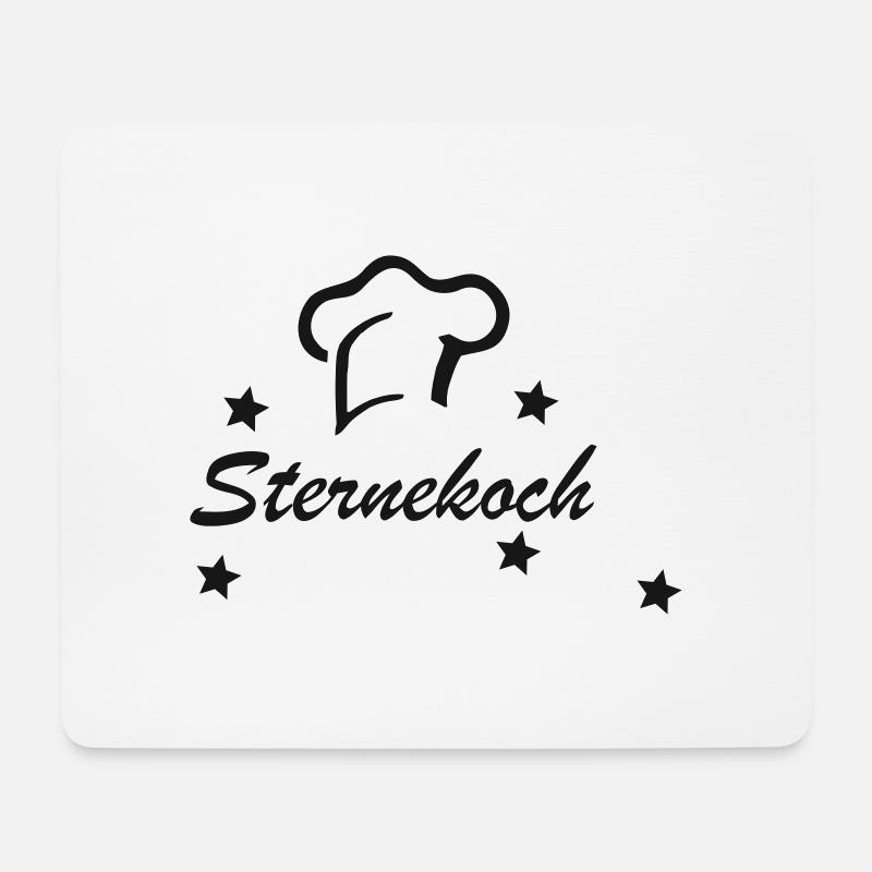 star chef - Mouse Pad (horizontal) - white