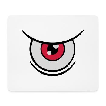 Big Eye - Mouse Pad (horizontal) - white - Front
