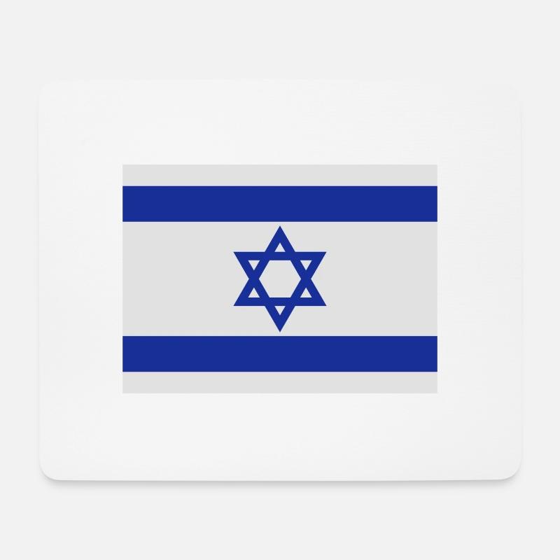 Israel - Mousepad (Querformat) - Weiß