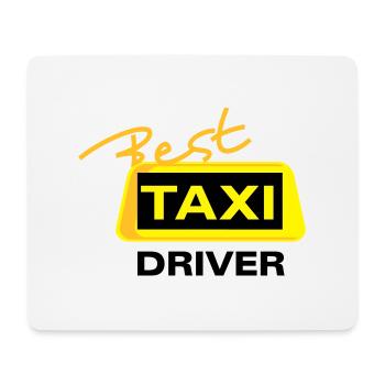 Best Taxi Driver 3 - Mousepad (Querformat) - Weiß - Vorne
