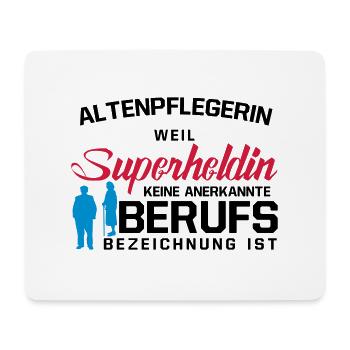 Altenpflegerin - Mousepad (Querformat) - Weiß - Vorne