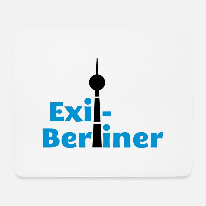 Berlin - Berlin-exile - Mouse Pad (horizontal) - white