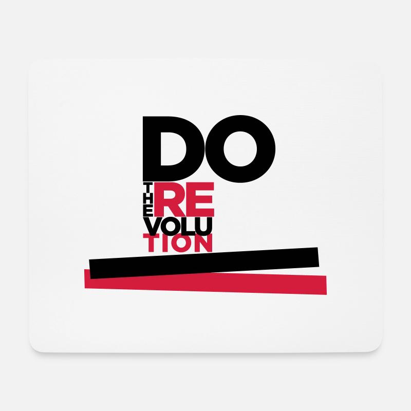 revolution - Mouse Pad (horizontal) - white